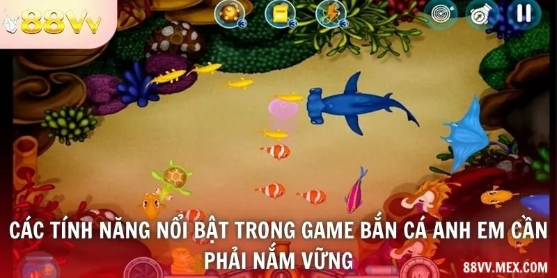 Các tính năng của Bắn Cá Long Vương