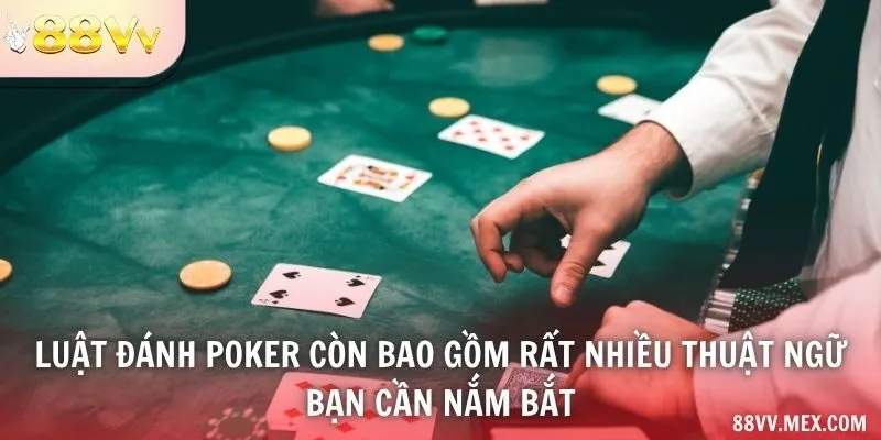 Thuật ngữ và các nút hành động poker