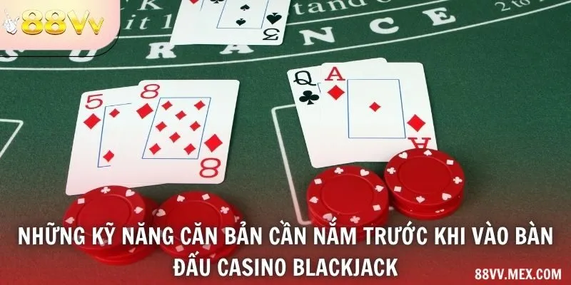 Thao tác và giới hạn phiên blackjack